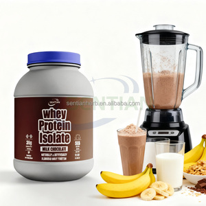 Vente en gros de lactosérum à haute teneur en protéines à base de plantes étiquette personnalisée Poudre de protéine pour supplément de gym Poudre de protéine de gain de poids - Product Image 3