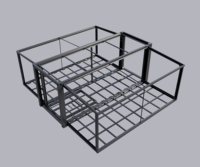 Maison conteneur mobile extensible personnalisable de 20 pieds en acier et bois, moderne et respirante, type capsule, villa, bureau, bâtiment - Shi Yicheng 1 1