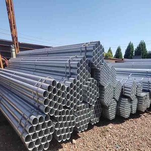 Custom Size Q195 Q235 Q345 A36 SS400 S235JR Welded Steel Pipes Hot Dip Round Tube GI Pre Galvanized Steel Pipe - Product Image 4