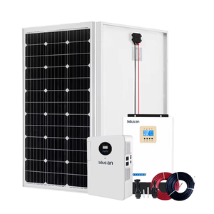 Sistema de Energía Solar Fuera de la Red de 5KW, 6KW, 8KW, 10KW, Generador Solar Industrial para Camping - Product Image 3