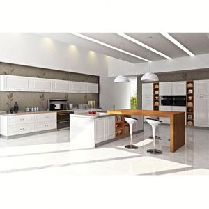 Cocina para armario pequeño de madera Unidad de cocina todo en uno Gabinetes modulares Cocina Fabricante de Muebles personalizados - Product Image 3