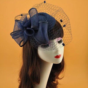 New Women Handmade Headwear <strong>Hair</strong> Accessories Vintage European Tea Party Derby Church <strong>Hair</strong> Band <strong>Fascinator</strong> Ladies - Product Image 2