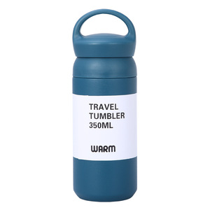 Customized logo 350ml Vacuum Insulated Water Bottle Stainless Steel Tumbler with Lid - Product Image 3