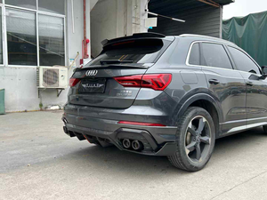 Kit Carrozzeria in Fibra di Carbonio Stile YCK per <span class=keywords><strong>Audi</strong></span> <span class=keywords><strong>Q3</strong></span> 2021-2023 - Labbro Anteriore, Diffusore Posteriore, Spoiler e Alettone Tetto di Alta Qualità, Vestibilità Perfetta - Product Image 5