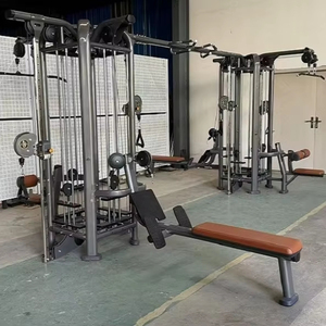 Commercial <b>Gym</b> Use Fitness <b>Equipment</b> Pin Loaded Heavy Duty Training Device Professional 8 Station Multi-Jungle LS-944 Commercial - Product Image 1