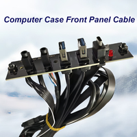 Panel frontal de ordenador, Hub PCB electrónico ODM hembra o macho USB 3,0, 2 puertos, Cable de alimentación, funda de PC, venta directa de fábrica