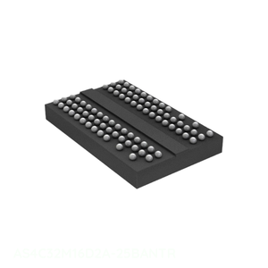 Composants de circuit électronique AS4C32M16D2A-25BANTR la chaîne de fabricant de mémoire 84 TFBGA - Product Image 1