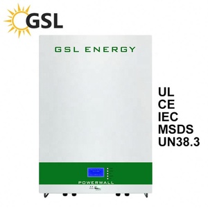 GSL ENERGIA Fabbrica di Fornitura di Lifepo4 Solare 48V Batteria LiFePO4 Batteria Al Litio 5Kwh 7Kwh 10Kwh - Product Image 2