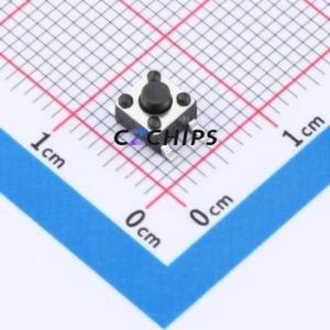 TS110926038 Tactile Switch SMD-4P,4.5x4.5mm Switch Single Pole Single Throw Round Button 2.6N 3.8mm - Product Image 1
