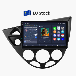 Radio para coche Junsun de 9 pulgadas con Carplay para Ford Fiesta 1995-2001, radio para coche con Android Auto, unidad principal con Carplay y GPS para Ford Fiesta - Product Image 1