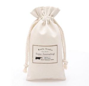 Sacs fourre-tout en toile personnalisés, doux et résistants, avec sacs à chaussures à cordon de serrage - Product Image 5