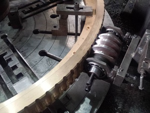 Grande Ingranaggio a <span class=keywords><strong>Vite</strong></span> <span class=keywords><strong>Senza</strong></span> <span class=keywords><strong>Fine</strong></span> in Lega per Trasmissione Industriale - Product Image 2