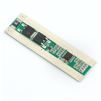 Placa de Protección de Batería de Litio 4S 14.8V 7A 18650, PCB Combinado de Montaje Lateral con Protección de Sobrecorriente de 20A para Paquete de Baterías de Banco de Energía DIY
