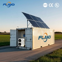 Chambre froide à conteneur avec pompe solaire Emerson haute efficacité, contrôle IoT, taille personnalisée, pour entrepôt frigorifique et chambre froide à air pulsé