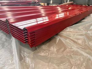 Láminas de Acero Galvanizado Corrugado para Techos, Anticorrosivas Z41-Z60, Tamaños Personalizados, Soldadura y Corte, Certificación ISO 9001 - Product Image 3