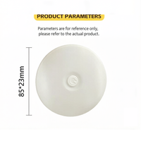 Veilleuse LED à 3 couleurs à intensité variable avec interrupteur à induction, style nordique minimaliste, installation magnétique facile, alimentation USB/piles