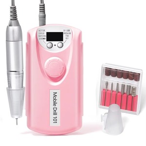 Electric Nail Drill Professional 30000RPM Rechargeable Portable Nail <b>File</b> with 5 Heads for Acrylic Hand Care - Product Image 1