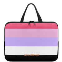 Sac pour ordinateur portable Rainbow, étui fin pour ordinateur portable avec fermeture éclair de qualité supérieure, sac portable pour tablette, grande capacité