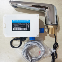 HY-102A moderne automatique détection infrarouge robinet de lavabo en laiton robinets thermostatiques hôtel maison élégant salon salle de bain