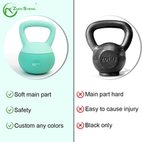 Zhensheng vente en gros d'équipement de fitness à domicile Kettlebell souple en PVC pour amincir les bras et les hanches