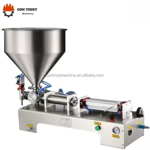 Pneumatic Jam Sauce Ketchup Honey Wate Liquid Paste Filling Machine For Cream Shampoo Cosmetic Filler