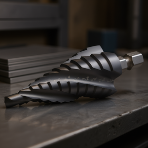 Foret à pas variable de 3/16 à 7/8 pouces, tige hexagonale, revêtement TiAlN, pour perçage du métal et de l'acier inoxydable - Product Image 2