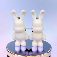 Vente flash : Statue de cochon en plastique blanc de 28/33 cm, tirelire en vinyle, décoration de meubles pour enfants