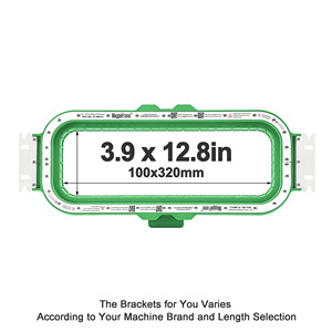 Strong Magnets Magnetic <strong>Embroidery</strong> Hoop <strong>Frame</strong> for Poolin EOM 15 Needle <strong>Embroidery</strong> Machine - Product Image 5