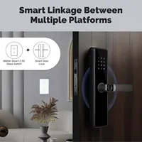 Interrupteur intelligent WiFi MOES Tuya Matter 2.5D version US, compatible avec Alexa/Google Home/Apple HomeKit/SmartThings, fil neutre requis