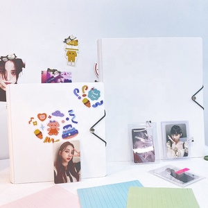 Customized PP foam Top loading double sided transparent PP/CPP sleevs 9 pocket trading card binder