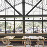 Estructura de Acero Prefabricada Ligera para Cafetería, Bar, Centro Comercial, Centro de Arte, Galería, Museo, Supermercado, Soldadura