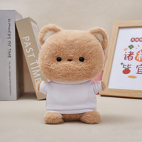 Animaux de la ferme promotionnels, LOGO personnalisé, cochon, cochonnet, peluche, jouet en peluche, poupée avec chemises