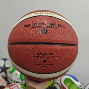 Balón de Baloncesto BG5000 de Competición, Talla 7, Cuero PU Premium, Logotipo Personalizado, Resistente para Interiores y Exteriores, Suministro de Fábrica - Product Image 3