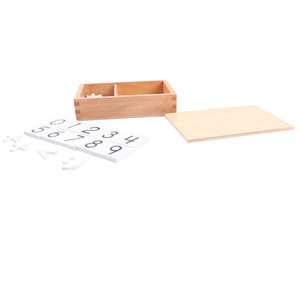 Caja de signos aritméticos Montessori-Juguete educativo de matemáticas para niños, aprendizaje práctico y Matemáticas tempranas - Product Image 6