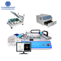 Promotion d'usine Machine de placement automatique SMT Machine de montage de LED de bureau de petite taille Machine de placement de PCB