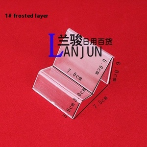 Trong suốt dày thân thiện với môi nhựa điện thoại Mặt nạ hiển thị đứng bán lẻ <span class=keywords><strong>Tabletop</strong></span> hiển thị truy cập Ví đứng thiết kế cho - Product Image 6