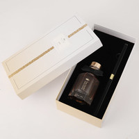 Désodorisant pour huiles essentielles Bouteille en verre Diffuseurs d'arômes Coffret cadeau de luxe Diffuseur de parfum en bâton