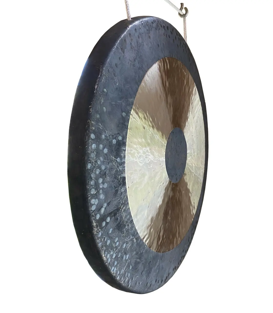 Tamanho grande gong chinês tradicional artesanal, 80cm/32 ", chau gong som de cura gong