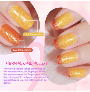 ยาทาเล็บกันความร้อนแบบไล่ระดับสีสำหรับทำเล็บน้ำยาทาเล็บแบบซึมผ่านได้ฉลากตามต้องการ - Product Image 6