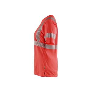 Blaklader-350225375500XL เสื้อยืด Hi-Vis ของผู้หญิงสีแดง-EAN 7330509881545 HI-VIS Workwear - Product Image 4