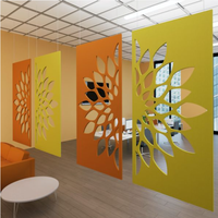 Séparateur de pièce mural mobile acoustique moderne entrepôt scolaire pliant utilisable/cloison de salle de sport cloison de salle de classe en mélamine mobile