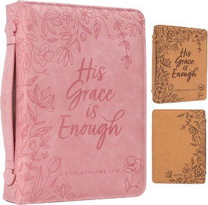 Estuche para Biblia con Diseño Floral, Muestra Gratuita, Funda Protectora de Biblia de Cuero PU de Fábrica con Protección para la Biblia - Product Image 5