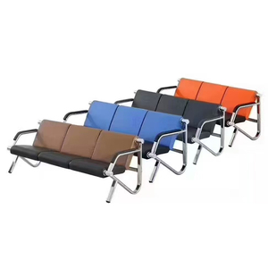 Silla <span class=keywords><strong>de</strong></span> espera comercial <span class=keywords><strong>de</strong></span> acero inoxidable, sala <span class=keywords><strong>de</strong></span> espera pública, Banco <span class=keywords><strong>de</strong></span> recepción <span class=keywords><strong>de</strong></span> tres plazas para hospitales, <span class=keywords><strong>bancos</strong></span> y clínicas - Product Image 1