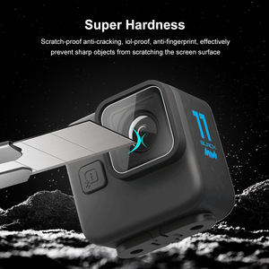 Película de vidrio templado para lente para cámara <span class=keywords><strong>GoPro</strong></span> <span class=keywords><strong>Hero</strong></span> <span class=keywords><strong>11</strong></span> <span class=keywords><strong>Mini</strong></span>, película protectora, accesorios para lentes resistentes a los arañazos - Product Image 3