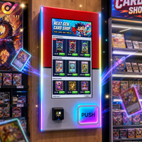 Máquina Expendedora de Juegos de Cartas Coleccionables (TCG) con Plataforma en la Nube, Gestión Remota y Lector de Tarjetas para la Venta de Tarjetas Pokémon