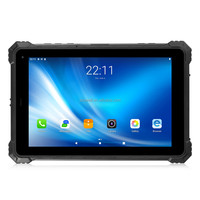 Tableta PC Robusta de 10 Pulgadas con Android 15, Red 5G, Resistente al Agua IP68, a Prueba de Golpes, Lector de Códigos MRZ para Pasaportes