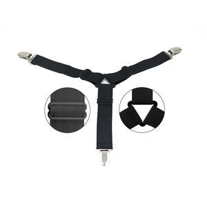 Elastik monte levha bağlantı elemanları kavrama yatak çarşafı klipler sapanlar yatak klipler çanta ayakkabı ev tekstili için çok yönlü raptiye - Product Image 6