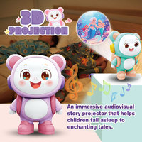 Machine de projecteur d'histoire intelligente d'éducation précoce interactive pour enfants jouet de projecteur d'histoire vocale de contes de fées au coucher