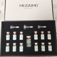 Sérum Réparateur Visage en Poudre d'Oligopeptides Lyophilisés, Traitement Anti-Acné, Élimine les Marques d'Acné, Anti-Rides, Kit de Soins de la Peau Gz
