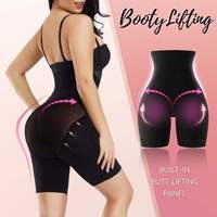 Grande taille nouvelles femmes Shapewear sous-vêtements croisés fesses ventre plat gaine soulever Compression Abs Shapewear Booty Shaper